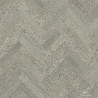 Silver Grey Herringbone