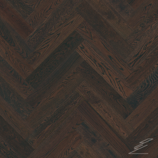 Velvet Noir Herringbone